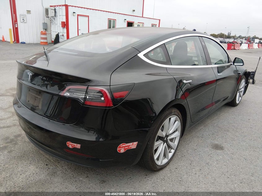 2018 Tesla Model 3 VIN 5YJ3E1EA9JF010728 IAAI salvage auction — FRONT END, Salvage (California), sold $7,200 on 2026-07-08 (photo 4)