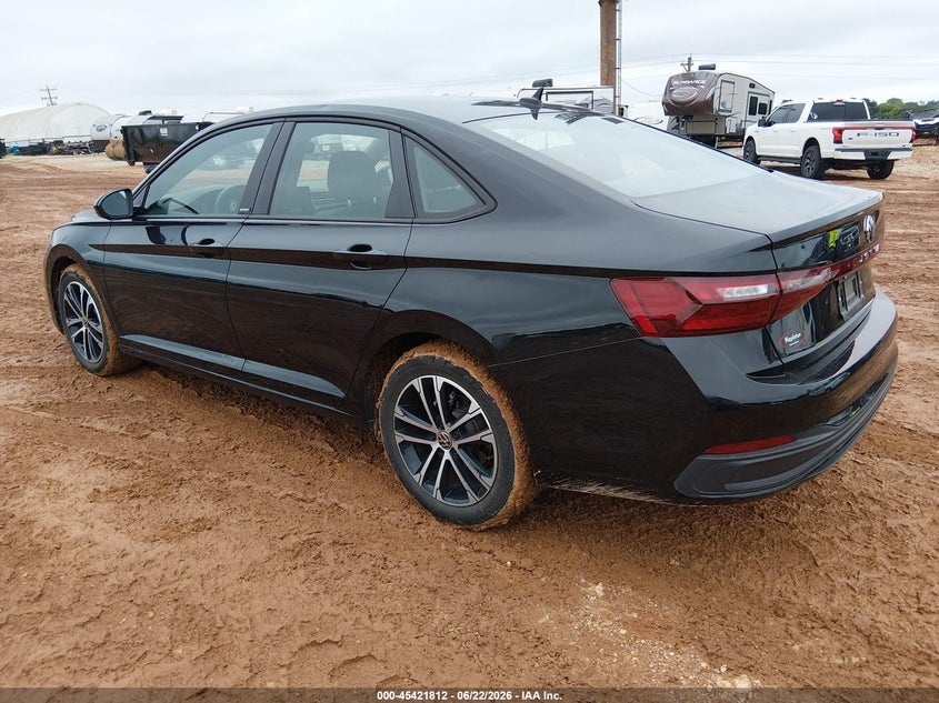 2025 Volkswagen Jetta VIN 3VWBX7BU7SM069195 IAAI salvage auction — HAIL, Clear (Missouri), sold $9,000 on 2026-07-30 (photo 3)