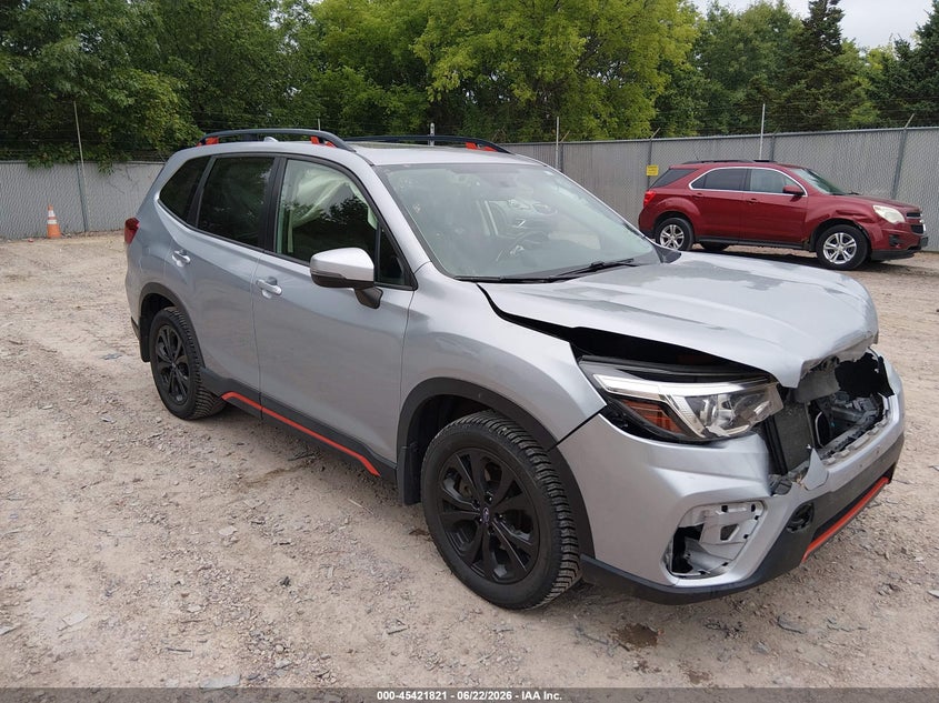 2019 Subaru Forester VIN JF2SKAPC4KH581582 IAAI salvage auction — FRONT END, Junk Bill Of Sale Mv2459 (Wisconsin), sold $2,750 on 2026-07-15 (photo 1)