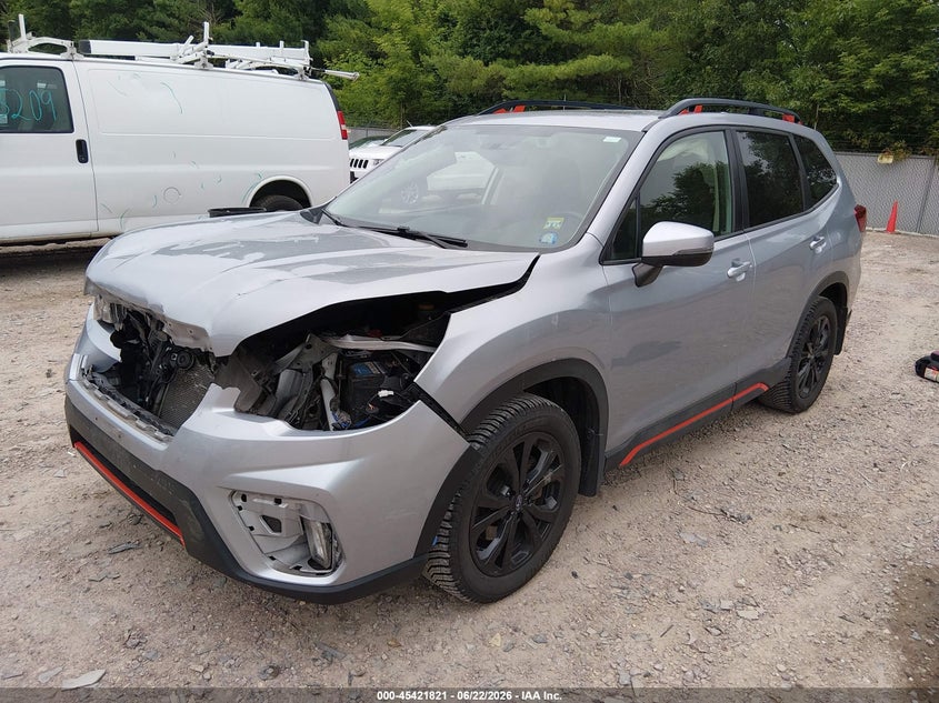 2019 Subaru Forester VIN JF2SKAPC4KH581582 IAAI salvage auction — FRONT END, Junk Bill Of Sale Mv2459 (Wisconsin), sold $2,750 on 2026-07-15 (photo 2)