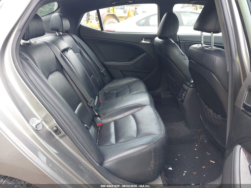 2013 Kia Optima VIN 5XXGR4A67DG149511 IAAI salvage auction — FRONT END, Salvage Title, sold $25 on 2026-07-27 (photo 8)