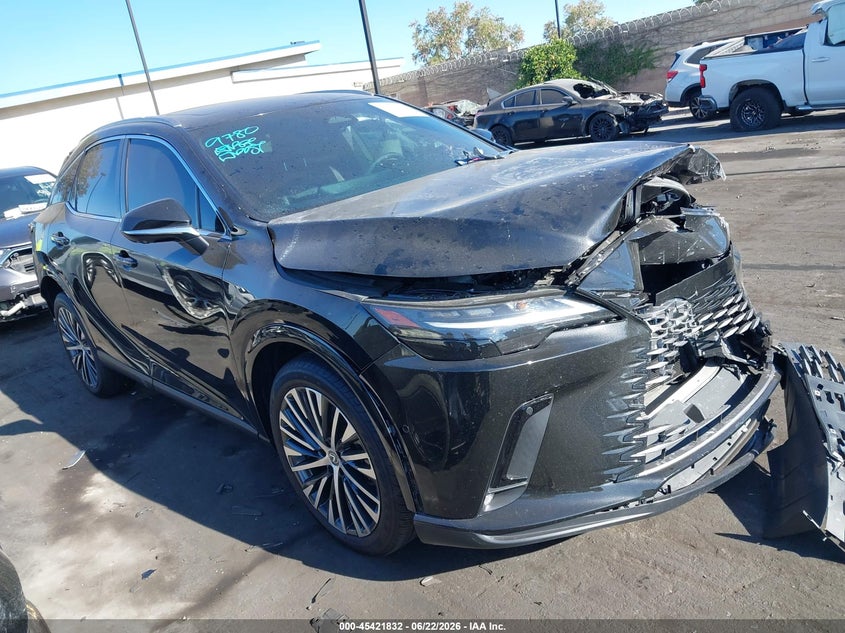 2025 Lexus Rx VIN 2T2BAMBA6SC054944 IAAI salvage auction — FRONT END, Wait Title, sold $20,100 on 2026-08-14 (photo 1)