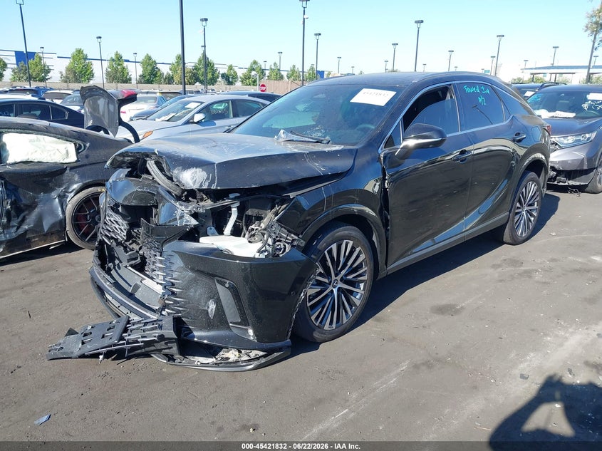 2025 Lexus Rx VIN 2T2BAMBA6SC054944 IAAI salvage auction — FRONT END, Wait Title, sold $20,100 on 2026-08-14 (photo 2)