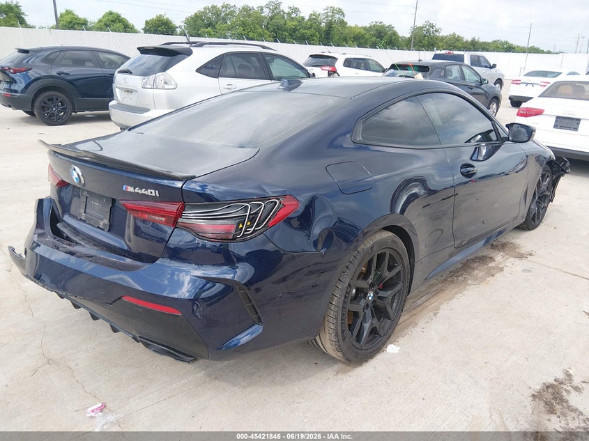 2025 BMW 4er VIN WBA73DA02SCU00099 IAAI salvage auction — REPOSSESSION, Original (Texas), sold $23,850 on 2026-09-04 (photo 4)