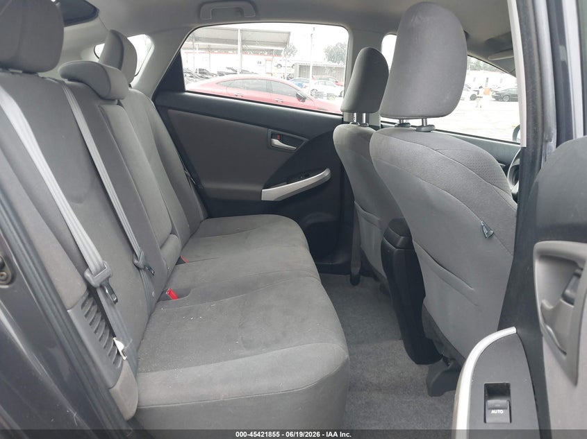 2014 Toyota Prius VIN JTDKN3DU0E1744045 IAAI salvage auction — LEFT REAR, Salvage (California), sold $3,400 on 2026-07-15 (photo 8)