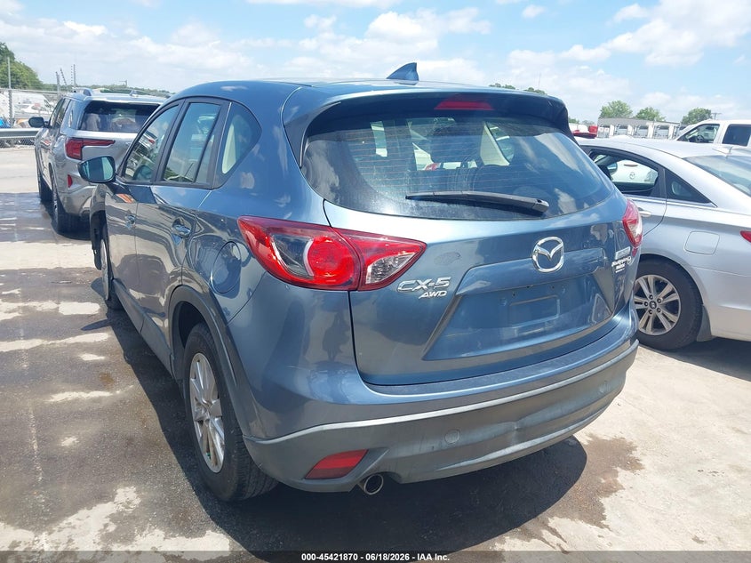 2016 Mazda Cx-5 VIN JM3KE4BY8G0830666 IAAI salvage auction — LEFT FRONT, Salvage (North Carolina), sold $3,650 on 2026-07-20 (photo 3)