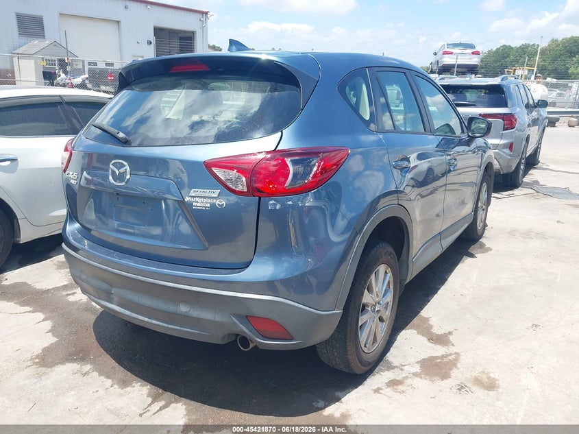2016 Mazda Cx-5 VIN JM3KE4BY8G0830666 IAAI salvage auction — LEFT FRONT, Salvage (North Carolina), sold $3,650 on 2026-07-20 (photo 4)