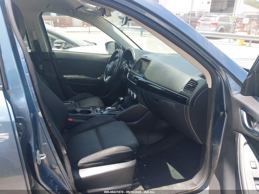 2016 Mazda Cx-5 VIN JM3KE4BY8G0830666 IAAI salvage auction — LEFT FRONT, Salvage (North Carolina), sold $3,650 on 2026-07-20 (photo 5)