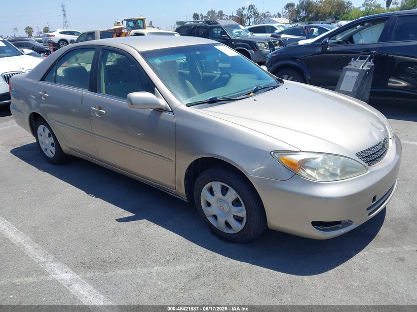 2003 Toyota Camry VIN JTDBE32K330175745 IAAI salvage auction — NORMAL WEAR, Clear - Dealer Only (California), sold $350 on 2026-07-09 (photo 1)