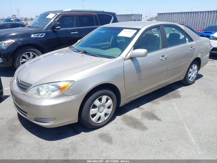 2003 Toyota Camry VIN JTDBE32K330175745 IAAI salvage auction — NORMAL WEAR, Clear - Dealer Only (California), sold $350 on 2026-07-09 (photo 2)