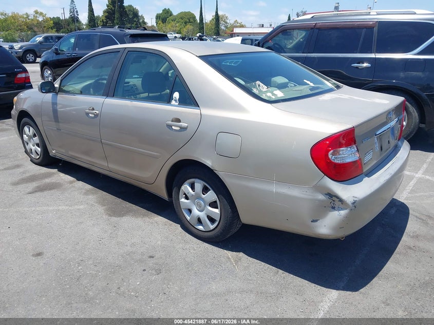 2003 Toyota Camry VIN JTDBE32K330175745 IAAI salvage auction — NORMAL WEAR, Clear - Dealer Only (California), sold $350 on 2026-07-09 (photo 3)