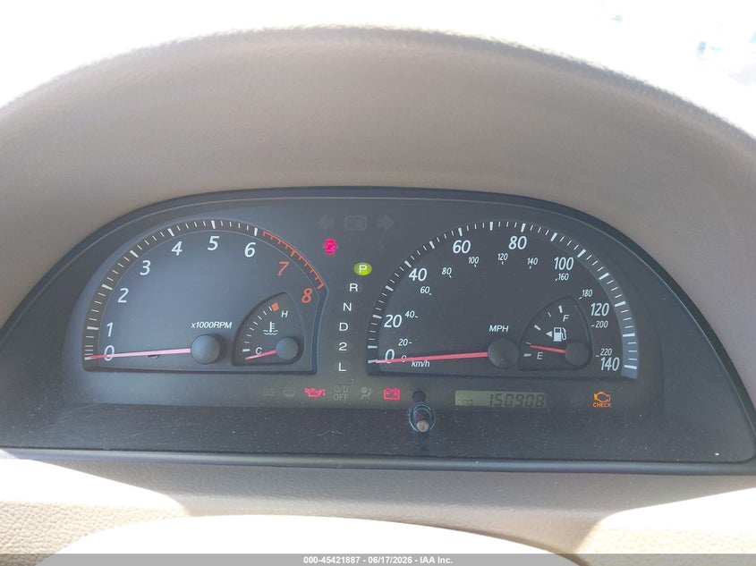 2003 Toyota Camry VIN JTDBE32K330175745 IAAI salvage auction — NORMAL WEAR, Clear - Dealer Only (California), sold $350 on 2026-07-09 (photo 7)