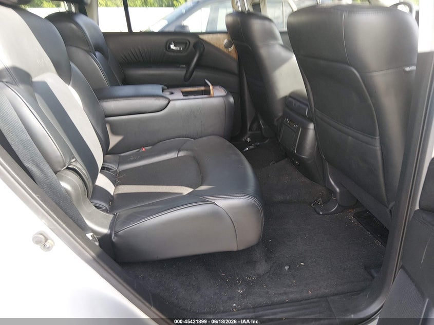 2021 Nissan Armada VIN JN8AY2BA1M9370961 IAAI salvage auction — REAR END, Clear (Tennessee), sold $10,000 on 2026-07-28 (photo 8)