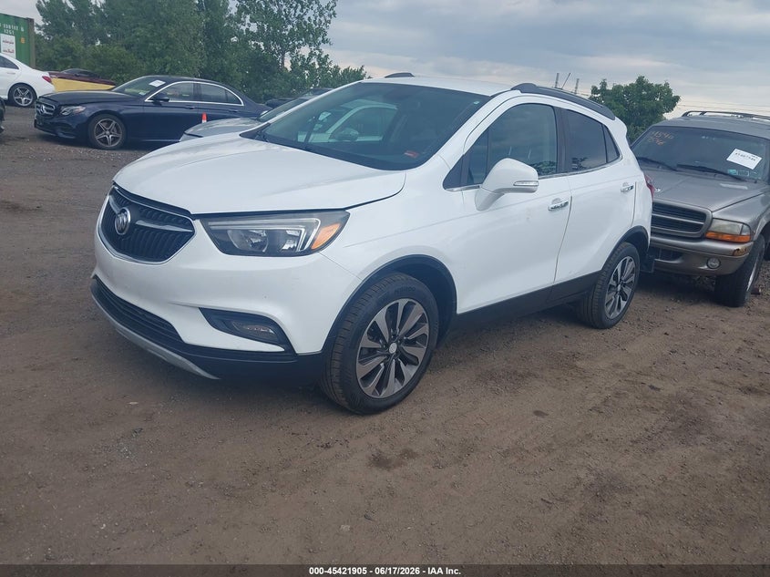 2018 Buick Encore VIN KL4CJBSB7JB571344 IAAI salvage auction — NORMAL WEAR, Clear (New Jersey), sold $2,000 on 2026-07-14 (photo 2)