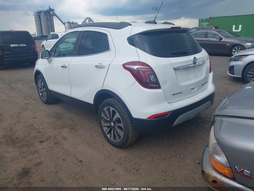 2018 Buick Encore VIN KL4CJBSB7JB571344 IAAI salvage auction — NORMAL WEAR, Clear (New Jersey), sold $2,000 on 2026-07-14 (photo 3)