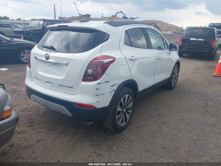 2018 Buick Encore VIN KL4CJBSB7JB571344 IAAI salvage auction — NORMAL WEAR, Clear (New Jersey), sold $2,000 on 2026-07-14 (photo 4)