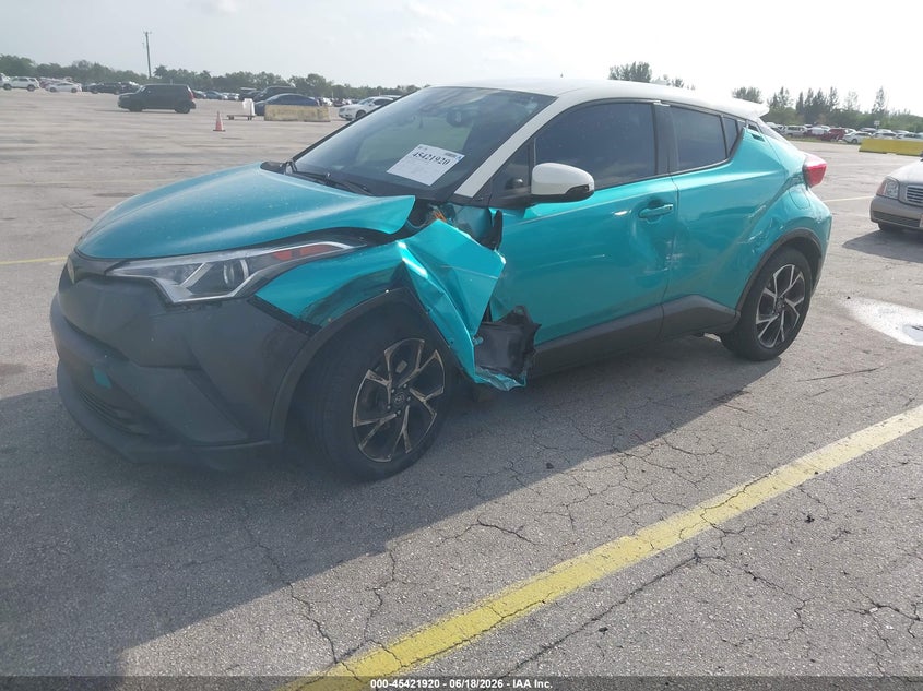 2018 Toyota C-hr VIN NMTKHMBX5JR011723 IAAI salvage auction — LEFT & RIGHT, Rebuildable (Florida), sold $3,550 on 2026-07-09 (photo 2)