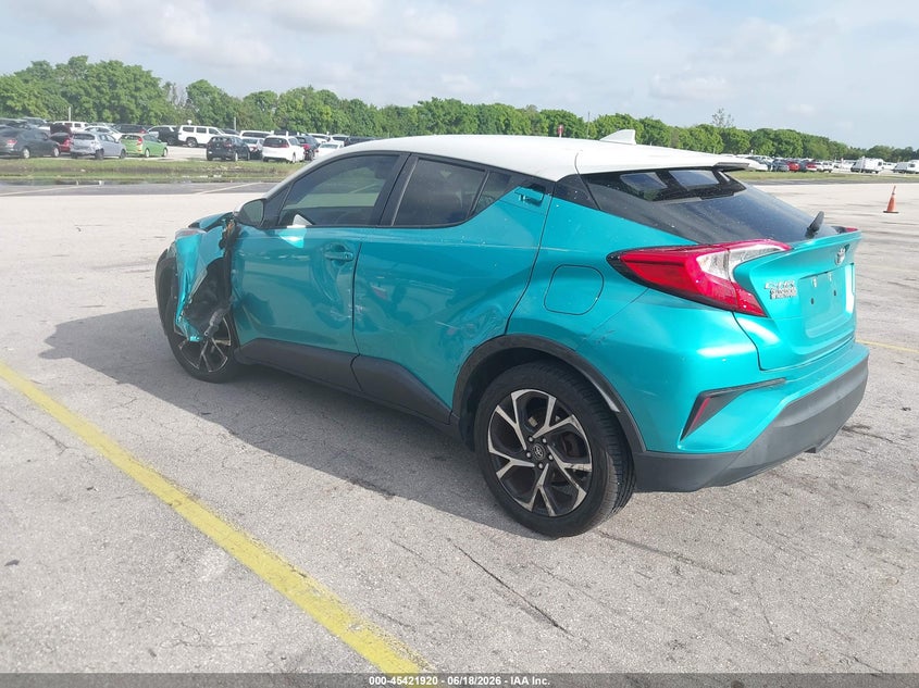 2018 Toyota C-hr VIN NMTKHMBX5JR011723 IAAI salvage auction — LEFT & RIGHT, Rebuildable (Florida), sold $3,550 on 2026-07-09 (photo 3)