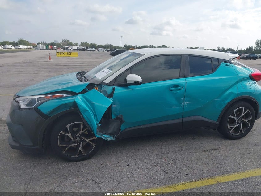 2018 Toyota C-hr VIN NMTKHMBX5JR011723 IAAI salvage auction — LEFT & RIGHT, Rebuildable (Florida), sold $3,550 on 2026-07-09 (photo 6)