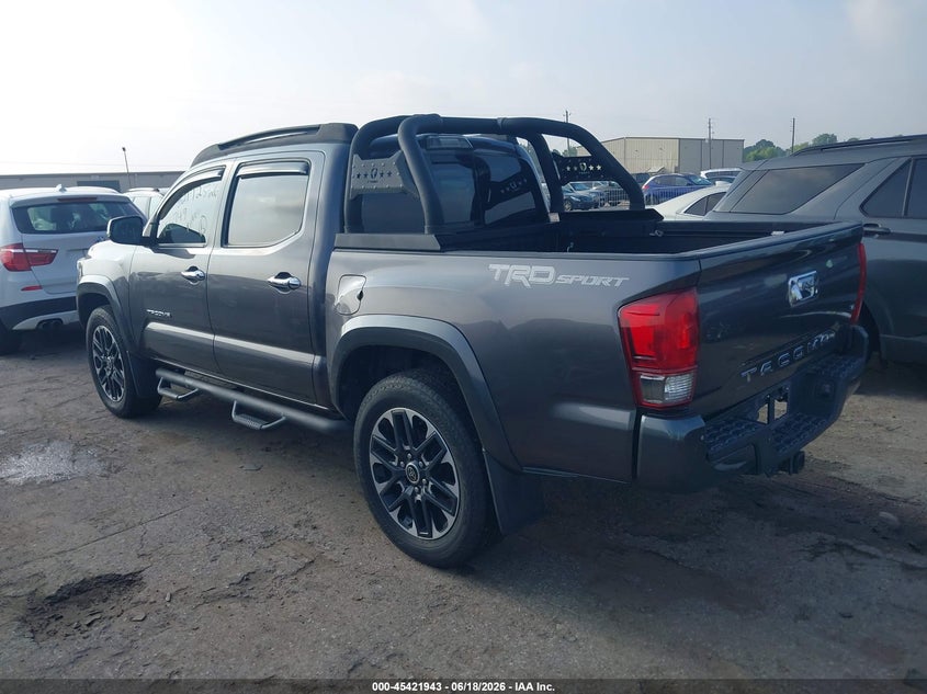 2017 Toyota Tacoma VIN 5TFAZ5CN8HX026749 IAAI salvage auction — FRONT END, Salvage Title, sold $15,900 on 2026-08-01 (photo 3)