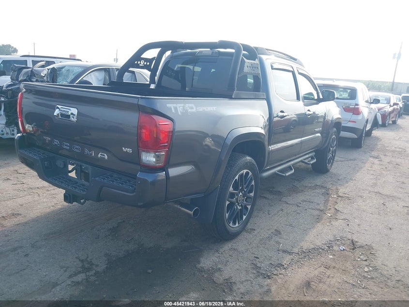 2017 Toyota Tacoma VIN 5TFAZ5CN8HX026749 IAAI salvage auction — FRONT END, Salvage Title, sold $15,900 on 2026-08-01 (photo 4)