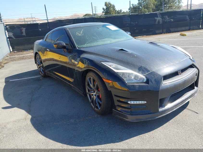 2016 Nissan Gt-r VIN JN1AR5EF6GM290562 IAAI salvage auction — ROOF, Salvage (Nevada), sold $18,100 on 2026-07-23 (photo 1)