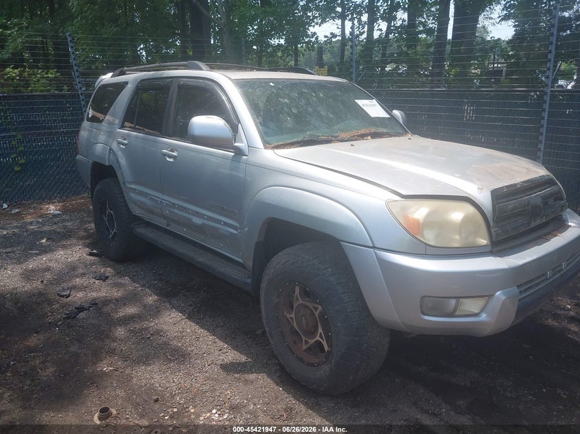2005 Toyota 4runner VIN JTEBT17R350053109 IAAI salvage auction — NORMAL WEAR, Clear (Virginia), sold $1,150 on 2026-07-09 (photo 1)