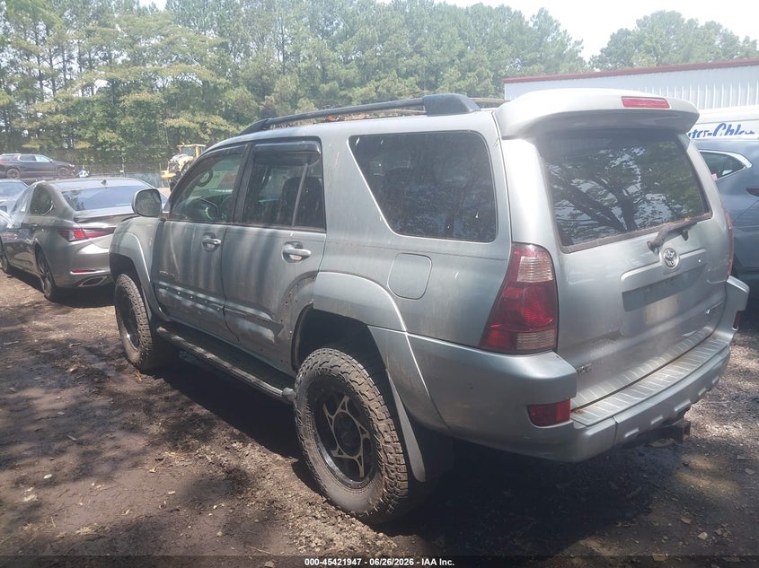 2005 Toyota 4runner VIN JTEBT17R350053109 IAAI salvage auction — NORMAL WEAR, Clear (Virginia), sold $1,150 on 2026-07-09 (photo 3)
