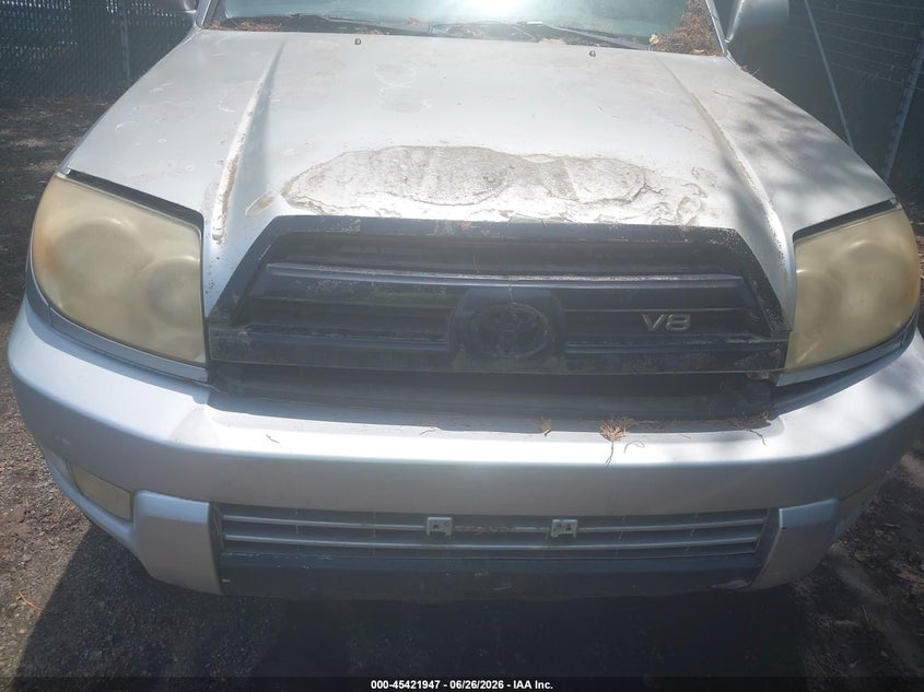 2005 Toyota 4runner VIN JTEBT17R350053109 IAAI salvage auction — NORMAL WEAR, Clear (Virginia), sold $1,150 on 2026-07-09 (photo 6)