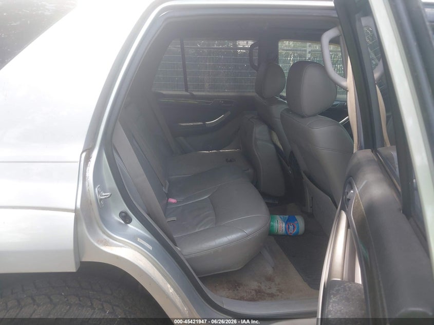 2005 Toyota 4runner VIN JTEBT17R350053109 IAAI salvage auction — NORMAL WEAR, Clear (Virginia), sold $1,150 on 2026-07-09 (photo 8)