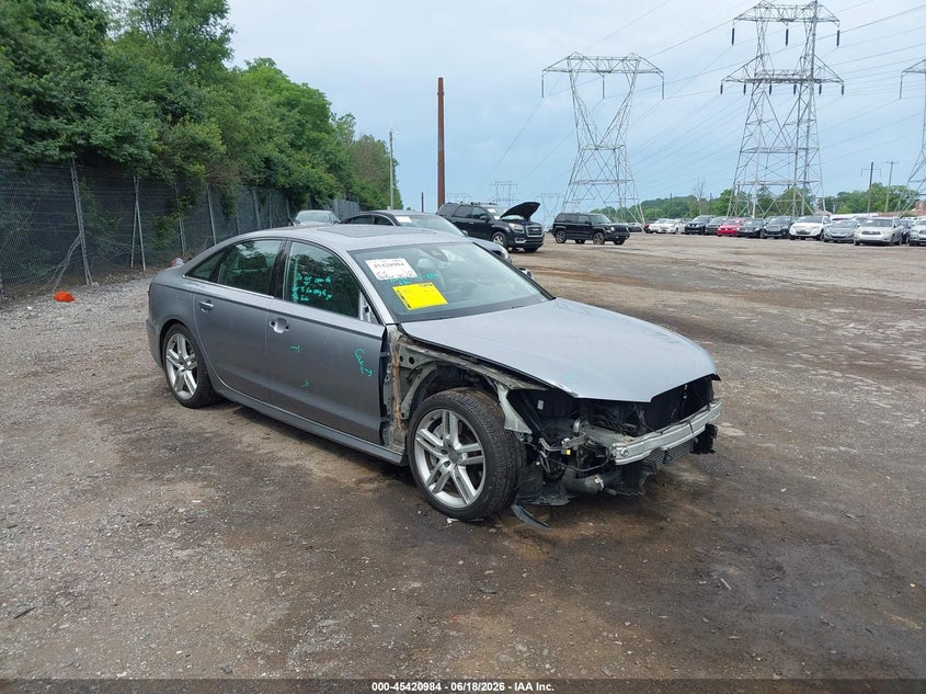 2016 Audi A6 VIN WAUGFAFC2GN178345 IAAI salvage auction — FRONT END, Salvage Title, sold $4,000 on 2026-07-16 (photo 1)