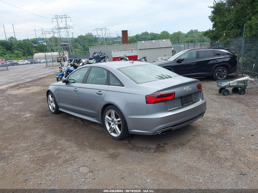 2016 Audi A6 VIN WAUGFAFC2GN178345 IAAI salvage auction — FRONT END, Salvage Title, sold $4,000 on 2026-07-16 (photo 3)