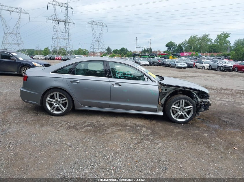 2016 Audi A6 VIN WAUGFAFC2GN178345 IAAI salvage auction — FRONT END, Salvage Title, sold $4,000 on 2026-07-16 (photo 6)