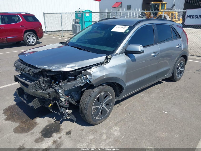 2023 Kia Niro VIN KNDCR3LE2P5049113 IAAI salvage auction — FRONT END, Salvage (California), sold $5,900 on 2026-07-10 (photo 2)