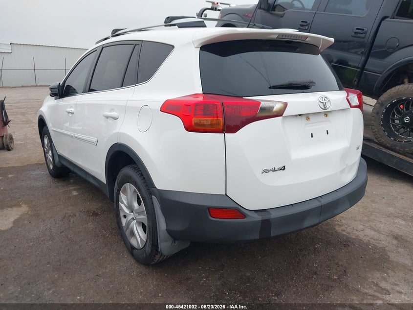 2014 Toyota Rav 4 VIN JTMZFREV8EJ023994 IAAI salvage auction — HAIL, Clear (Oklahoma), sold $4,800 on 2026-07-29 (photo 3)