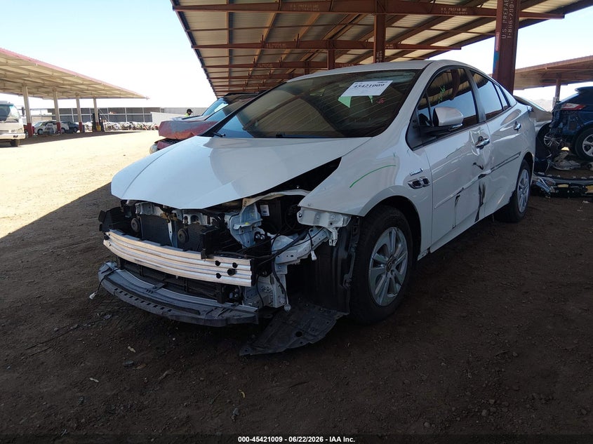 2016 Toyota Prius VIN JTDKBRFU7G3008011 IAAI salvage auction — FRONT END, Salvage (Arizona), sold $4,150 on 2026-07-28 (photo 2)