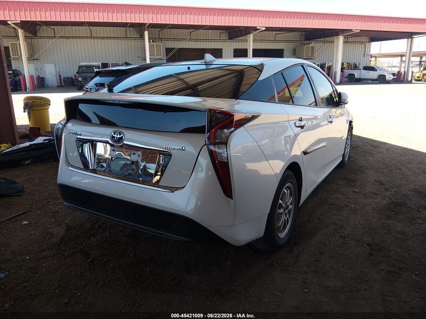 2016 Toyota Prius VIN JTDKBRFU7G3008011 IAAI salvage auction — FRONT END, Salvage (Arizona), sold $4,150 on 2026-07-28 (photo 4)
