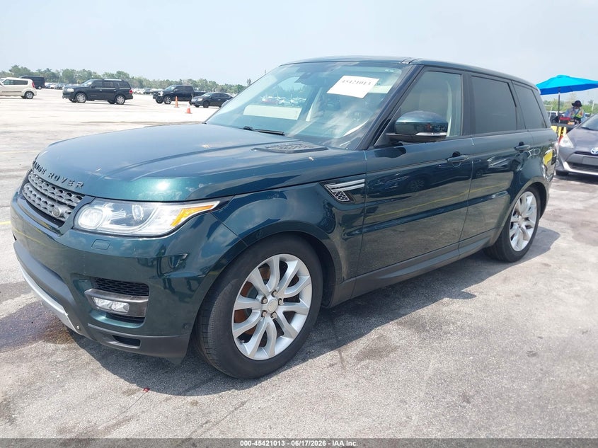 2014 Land rover Range rover sport VIN SALWR2WF0EA369345 IAAI salvage auction — NORMAL WEAR, Clear (Florida), sold $1,850 on 2026-07-23 (photo 2)