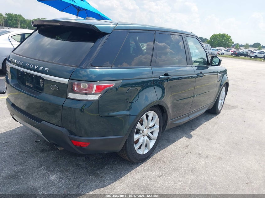 2014 Land rover Range rover sport VIN SALWR2WF0EA369345 IAAI salvage auction — NORMAL WEAR, Clear (Florida), sold $1,850 on 2026-07-23 (photo 4)