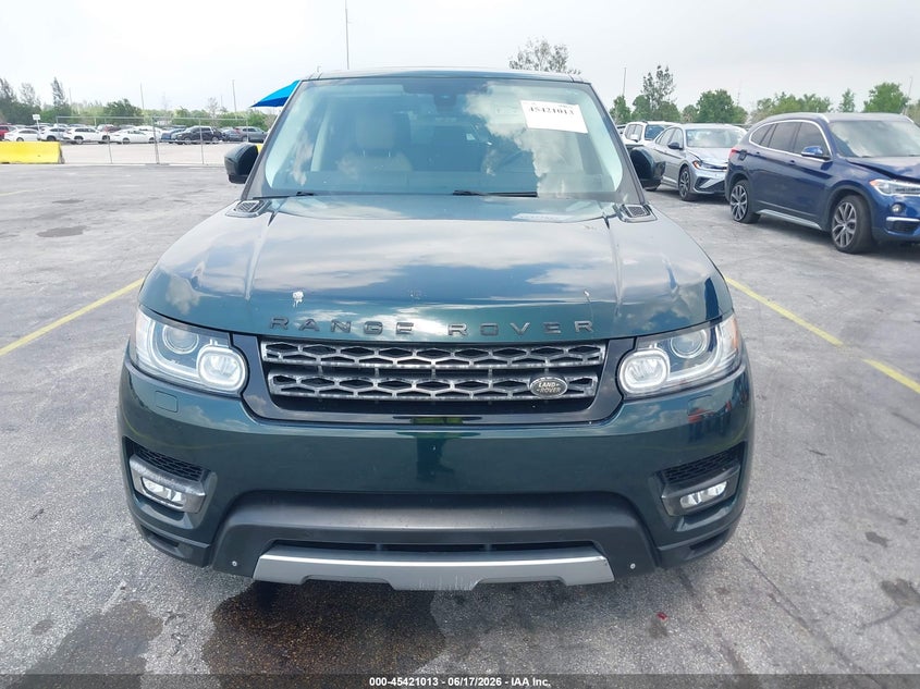 2014 Land rover Range rover sport VIN SALWR2WF0EA369345 IAAI salvage auction — NORMAL WEAR, Clear (Florida), sold $1,850 on 2026-07-23 (photo 6)