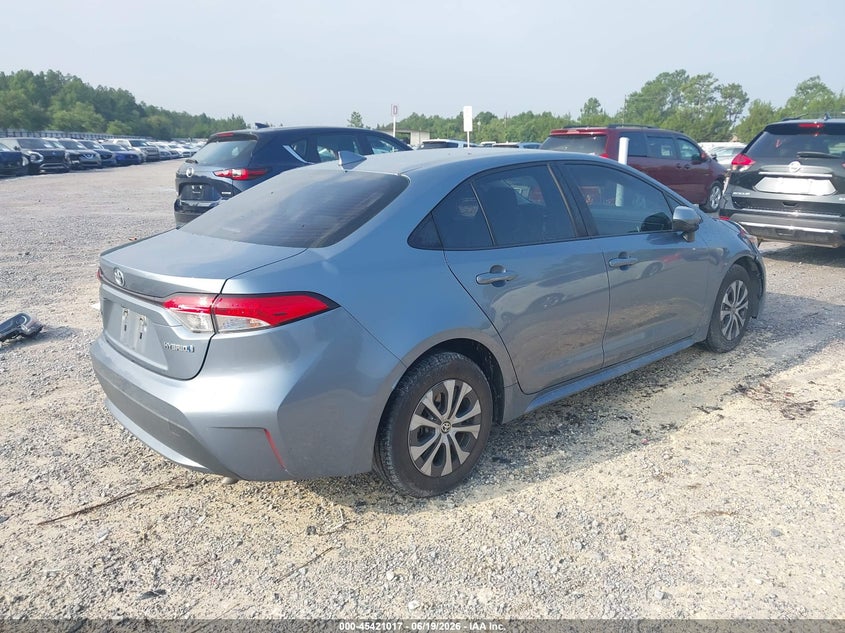 2022 Toyota Corolla VIN JTDEAMDE3NJ048996 IAAI salvage auction — LEFT FRONT, Rebuildable (Florida), sold $4,950 on 2026-07-07 (photo 4)