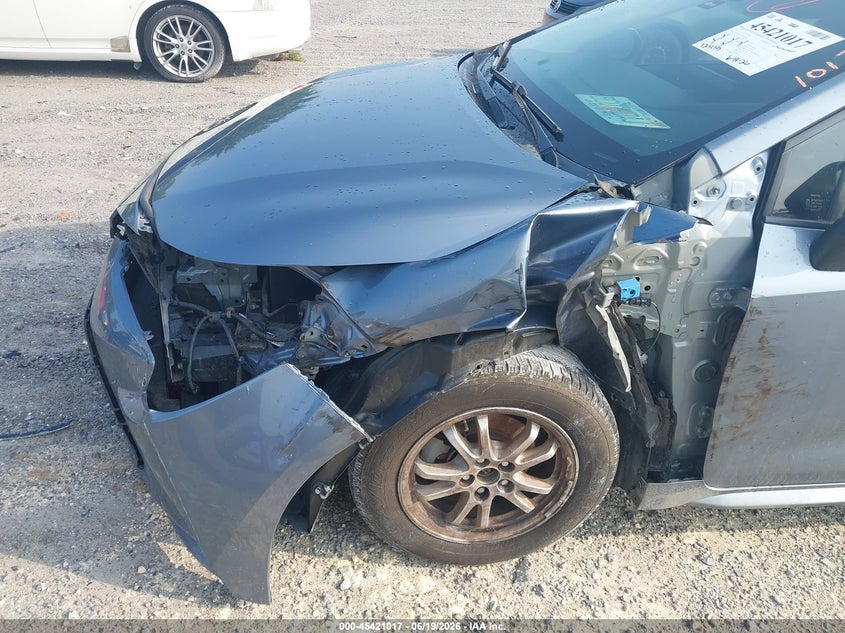 2022 Toyota Corolla VIN JTDEAMDE3NJ048996 IAAI salvage auction — LEFT FRONT, Rebuildable (Florida), sold $4,950 on 2026-07-07 (photo 6)