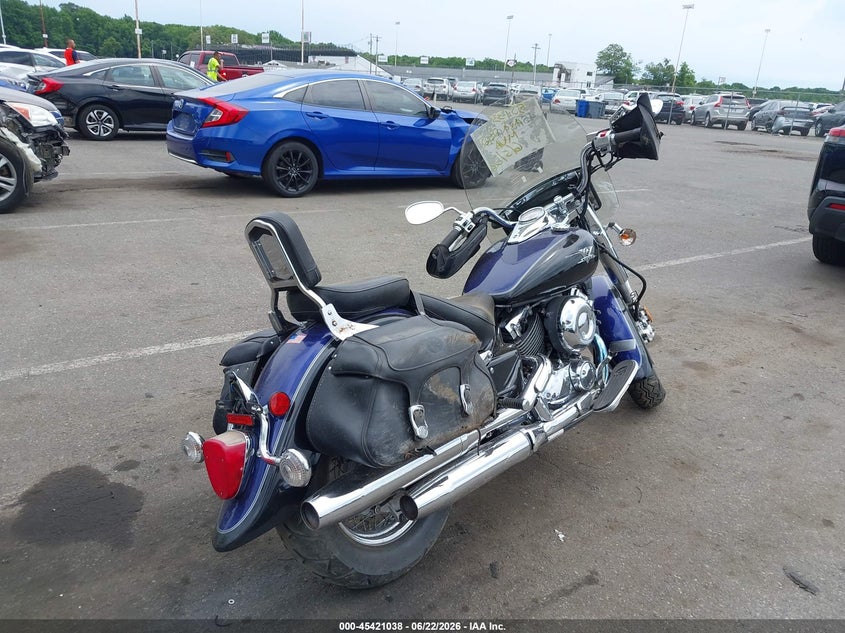 2007 Yamaha Xv VIN JYAVM01E67A102116 IAAI salvage auction — FRONT END, Mv-907A (New York), sold $300 on 2026-07-07 (photo 4)