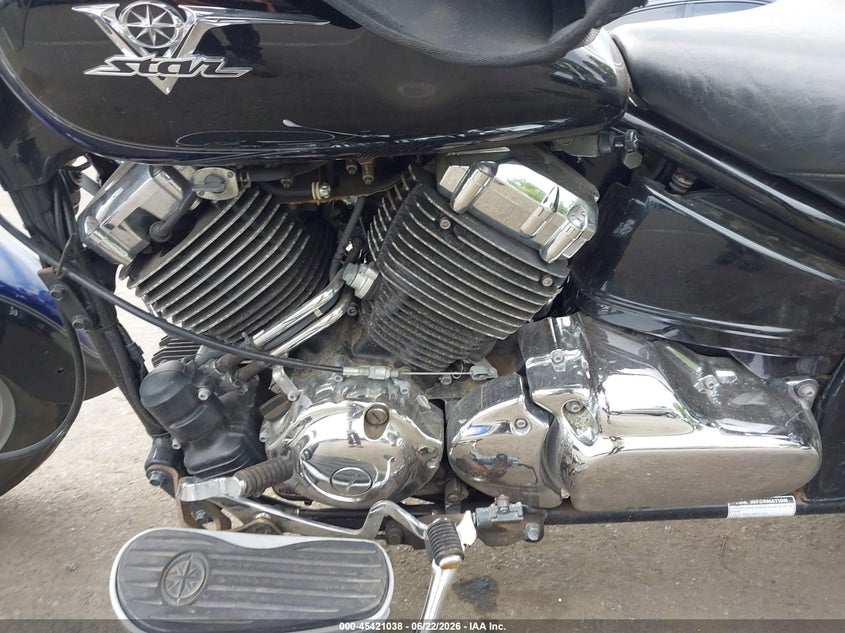 2007 Yamaha Xv VIN JYAVM01E67A102116 IAAI salvage auction — FRONT END, Mv-907A (New York), sold $300 on 2026-07-07 (photo 9)