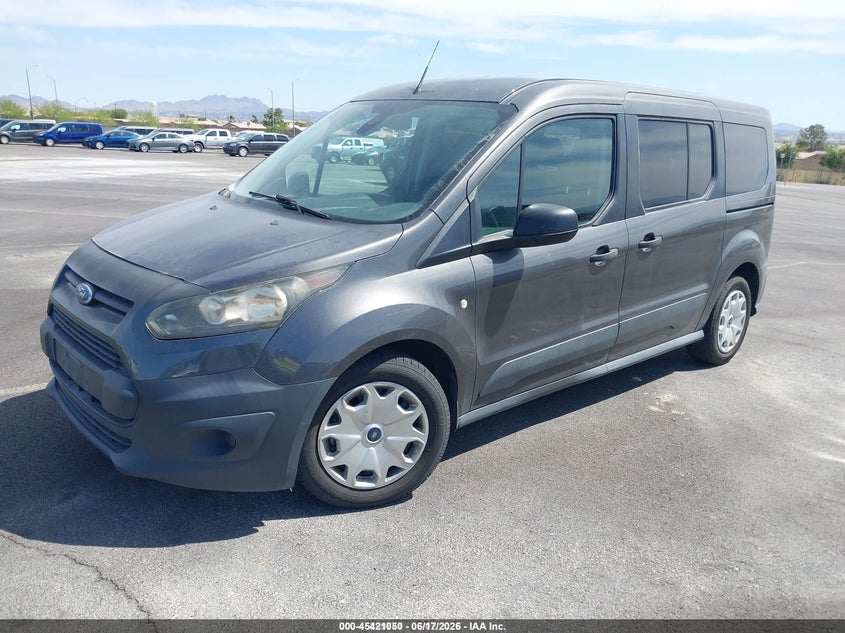 2018 Ford Transit connect VIN NM0GE9E7XJ1345071 IAAI salvage auction — NORMAL WEAR, Sf97 (Nevada), sold $475 on 2026-07-28 (photo 2)