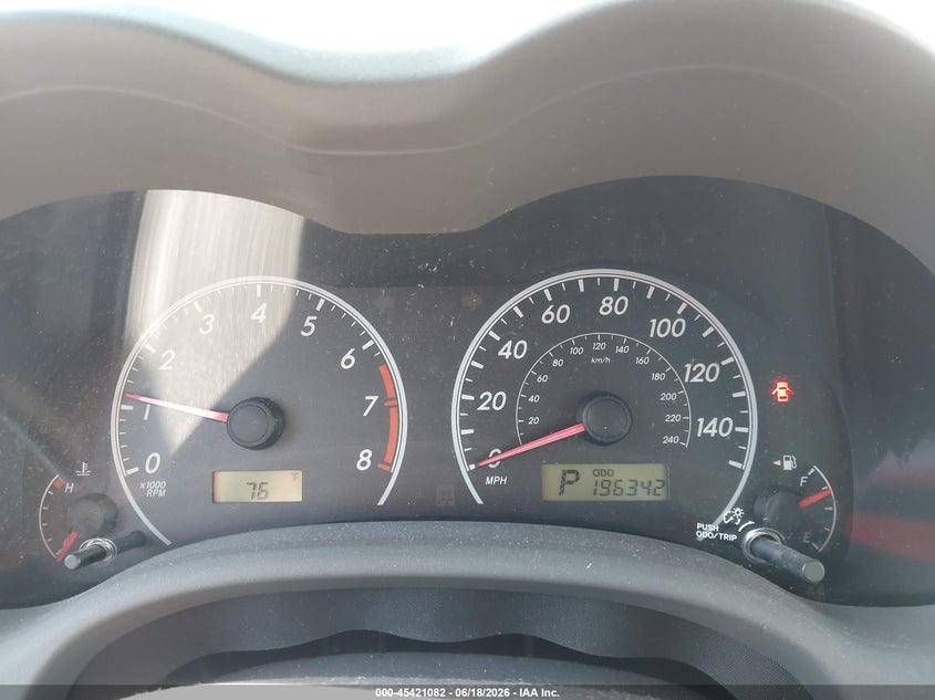 2010 Toyota Corolla VIN 1NXBU4EE4AZ284859 IAAI salvage auction — NORMAL WEAR, Clear (Missouri), sold $1,625 on 2026-07-19 (photo 7)