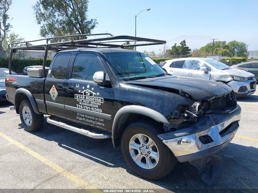 2002 Toyota Tundra VIN 5TBRT34162S223509 IAAI salvage auction — FRONT END, Salvage (California), sold $1,125 on 2026-07-14 (photo 1)