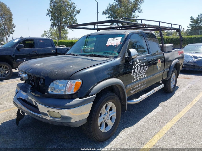 2002 Toyota Tundra VIN 5TBRT34162S223509 IAAI salvage auction — FRONT END, Salvage (California), sold $1,125 on 2026-07-14 (photo 2)