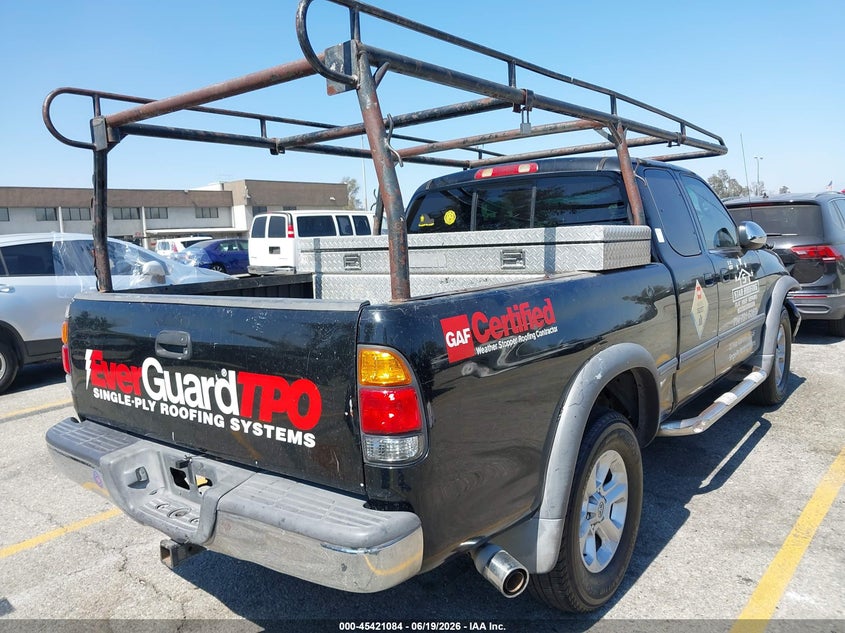 2002 Toyota Tundra VIN 5TBRT34162S223509 IAAI salvage auction — FRONT END, Salvage (California), sold $1,125 on 2026-07-14 (photo 4)