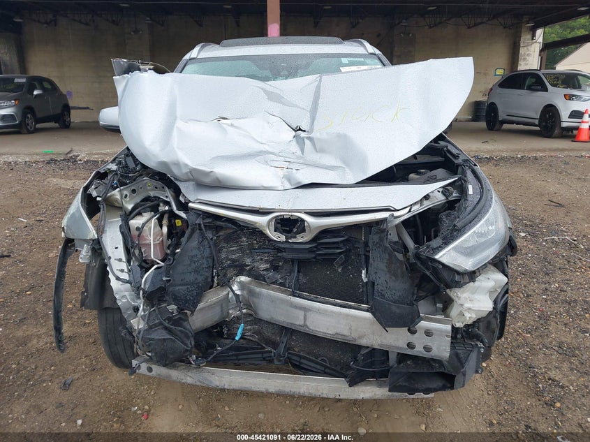 2020 Toyota Highlander VIN 5TDGZRBH0LS000593 IAAI salvage auction — FRONT END, Mv-907A (New York), sold $4,300 on 2026-07-21 (photo 6)